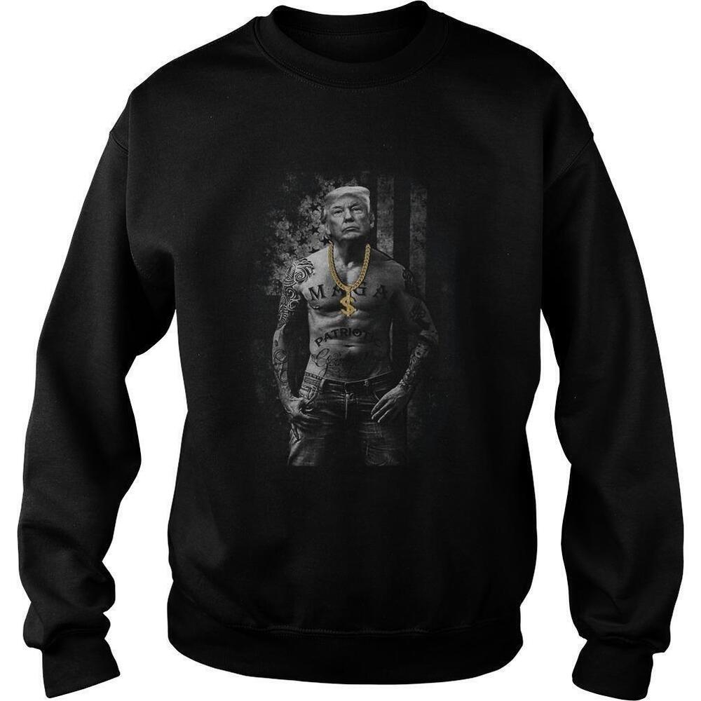 Patriotic Gangster Anti Liberal Pro Trump Republican Sweatshirt